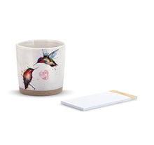 Load image into Gallery viewer, Lovebirds Planter/Journal Gift Set
