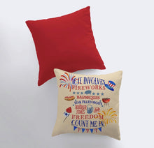 Load image into Gallery viewer, Festive 4th of July Pillow Collection
