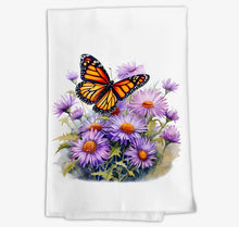 Load image into Gallery viewer, Monarch Butterfly Kitchen Towel
