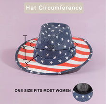 Load image into Gallery viewer, Stars &amp; Stripes Patriotic Paper Hat
