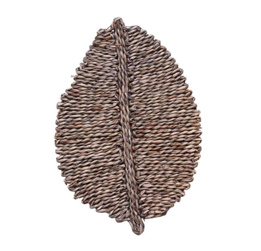 Hand-Woven Seagrass Leaf Placemat