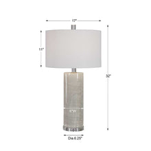 Load image into Gallery viewer, Beige Glaze Table Lamp
