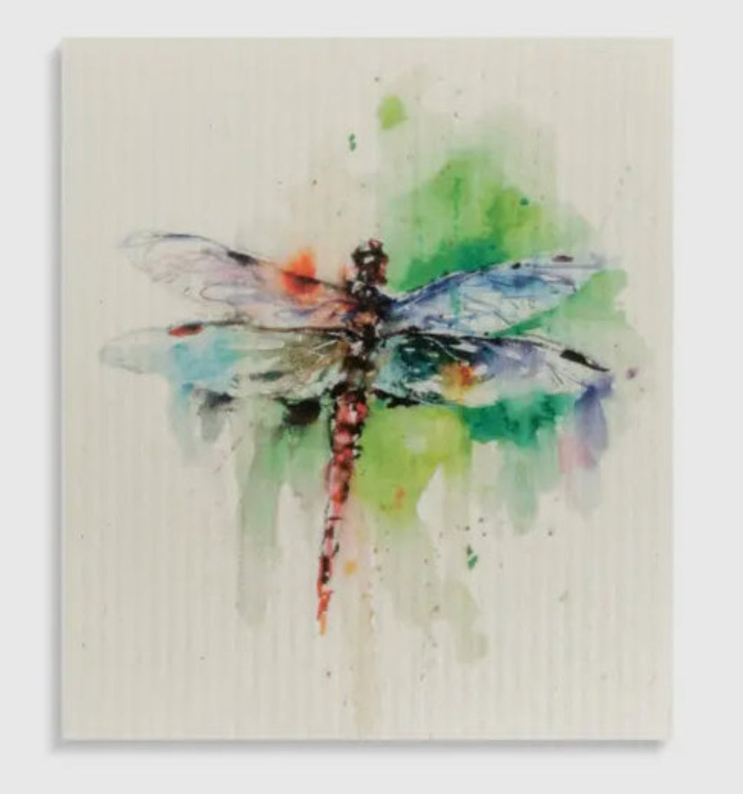 Biodegradable Dragonfly Dish Cloth