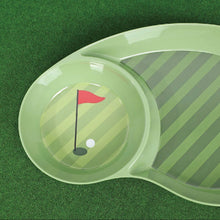 Load image into Gallery viewer, Golf Themed Melamine Chip &amp; Dip Platter
