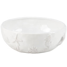 Load image into Gallery viewer, Embossed Beach White Glaze Tableware Collection
