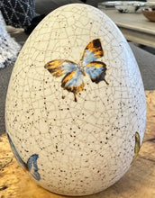 Load image into Gallery viewer, Ceramic Butterfly Egg
