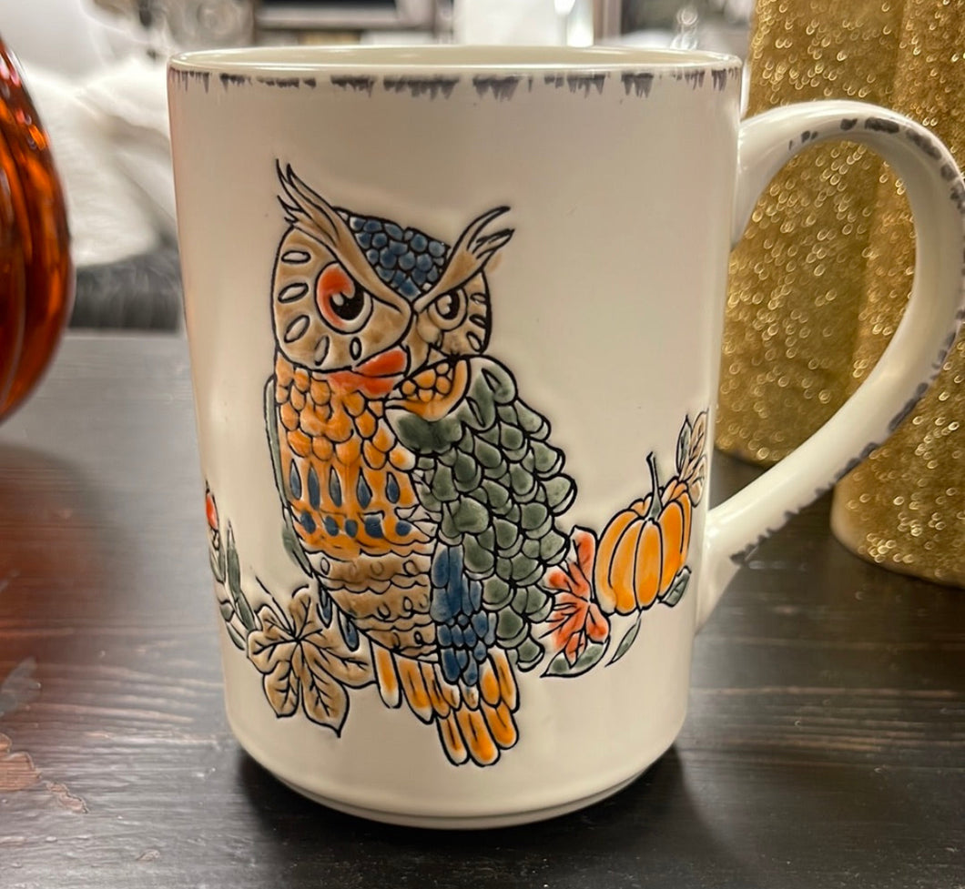 Owl Fall Mug