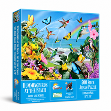 Load image into Gallery viewer, Hummingbirds At The Beach Puzzle 500pc
