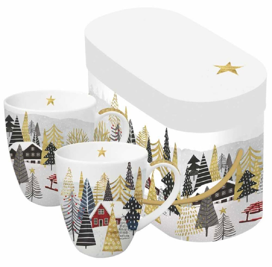 Holiday Lodge Mug-In-A-Box