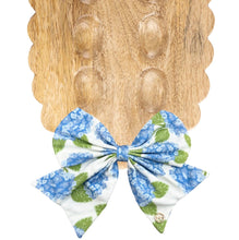 Load image into Gallery viewer, Hydrangea Fabric Bow
