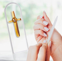 Load image into Gallery viewer, Hand Painted Crystal Nail File Collection
