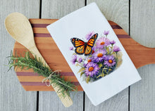 Load image into Gallery viewer, Monarch Butterfly Kitchen Towel
