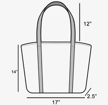 Load image into Gallery viewer, Open Weave Straw Tote Bag
