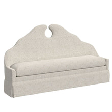 Load image into Gallery viewer, 84” Keyhole Skirted Bench Collection
