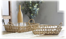 Load image into Gallery viewer, Seagrass Bamboo Tray Collection
