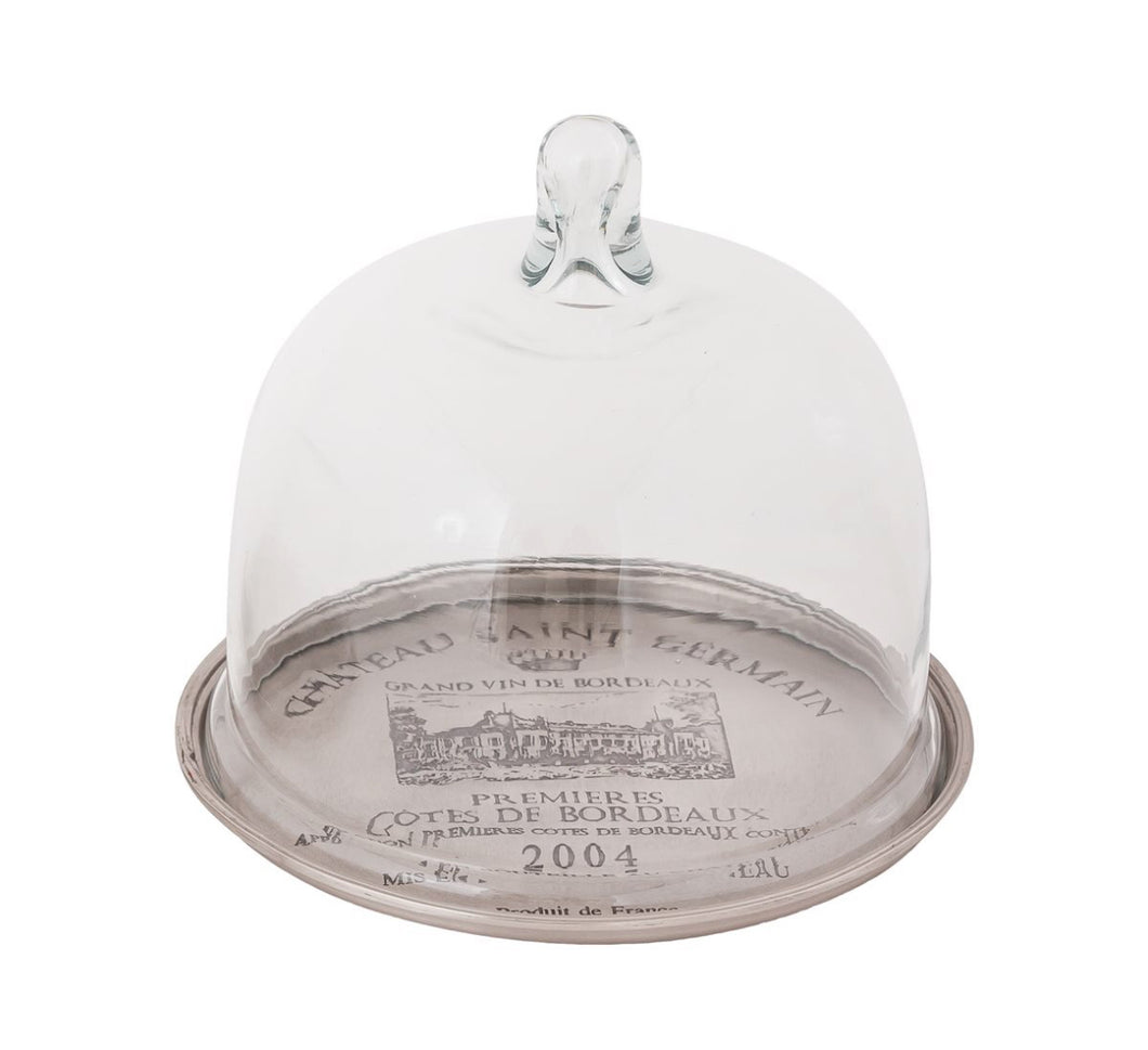 Winery Cheese Tray W/ Cloche