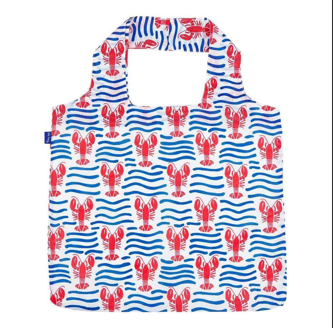 Lobster Waves Reusable Shopper
Tote Bag