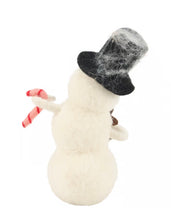 Load image into Gallery viewer, Snowman w/ Gingerbread Critter
