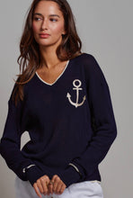 Load image into Gallery viewer, Anchor V-Neck Knit Top Collection
