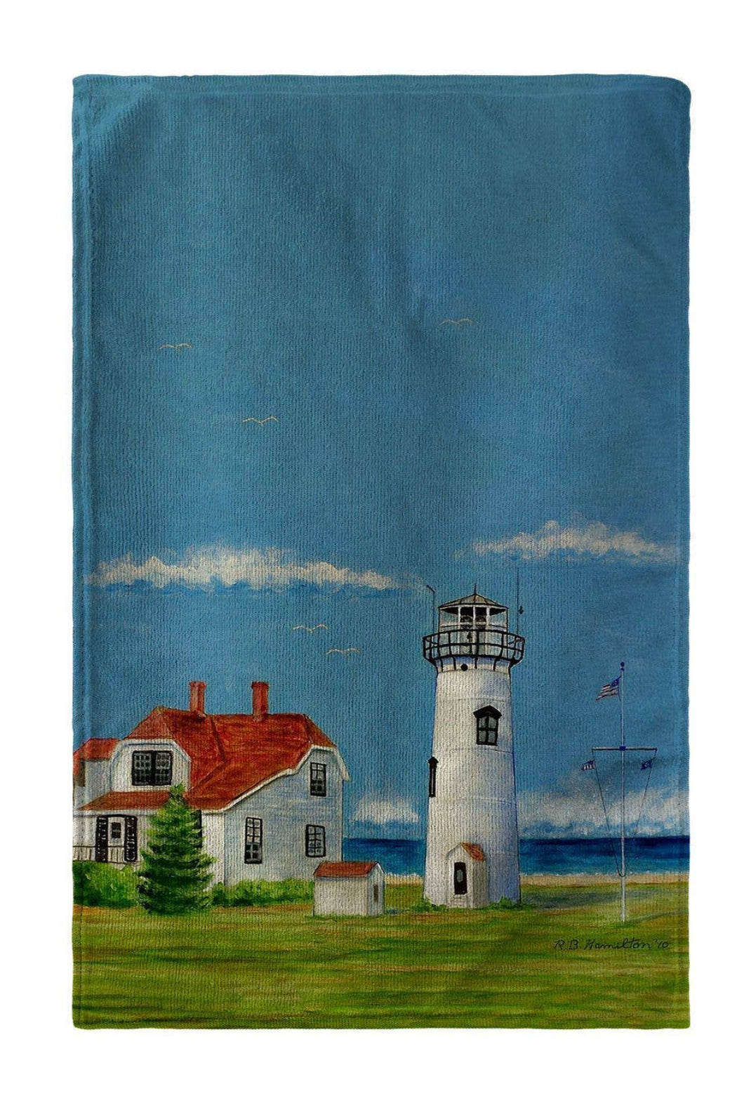 Chatham MA Lighthouse Microfiber Kitchen Towel