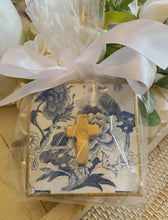 Load image into Gallery viewer, Gold Gilded Cross Canvas Art
