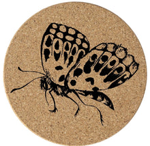 Load image into Gallery viewer, Butterfly Cork Coaster
