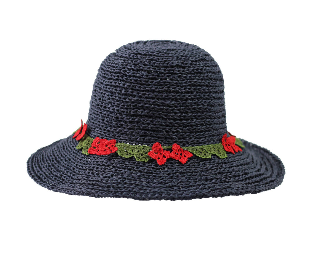 Evie Straw Handwoven Boho Hat Collection