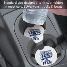 Load image into Gallery viewer, “Water Is Calling” Stone Car Coaster
