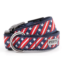 Load image into Gallery viewer, Stars N’ Stripes Dog Bandana, Collar &amp; Lead Collection
