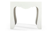 Load image into Gallery viewer, Asperitas Chalk White Rectangle End Table
