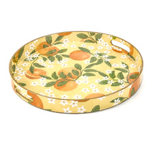 Load image into Gallery viewer, Orange Grove Round Tray
