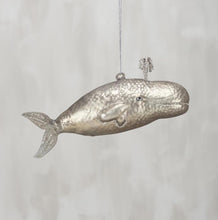 Load image into Gallery viewer, Glass Whale Ornament Collection
