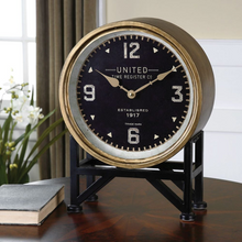 Load image into Gallery viewer, Rythem Table/Desk Clock
