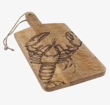 Load image into Gallery viewer, Lobster Carved Wood Board
