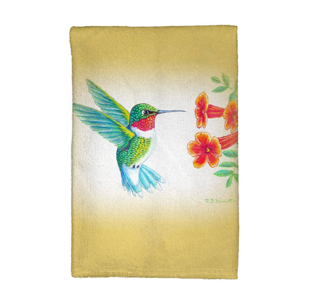 Hummingbird Microfiber Kitchen Towel
