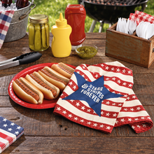 Load image into Gallery viewer, Stars &amp; Stripes Kitchen Towel
