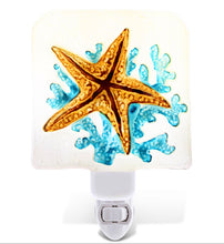 Load image into Gallery viewer, Glass Starfish Nightlight
