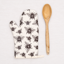 Load image into Gallery viewer, Honey Bee Oven Mitt

