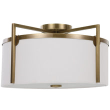 Load image into Gallery viewer, Colfax Semi Flush Mount Light 11" x 21"
