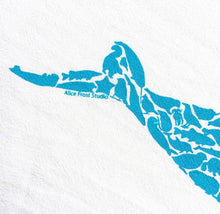 Load image into Gallery viewer, Humpback Whale w/ Arctic Wildlife Tea Towel
