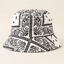 Load image into Gallery viewer, Paisley Pattern Reversible Bucket Hat Collection
