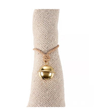 Load image into Gallery viewer, Gold Bell Napkin Ring

