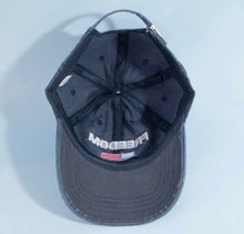 Load image into Gallery viewer, Freedom Embroidered Baseball Cap Collection
