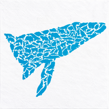Load image into Gallery viewer, Humpback Whale Arctic Wildlife Dish Towel
