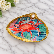 Load image into Gallery viewer, Decoupage Shell Trinket Dish Collection
