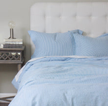 Load image into Gallery viewer, Cape Cod Blue King Duvet Cover
