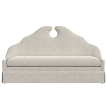 Load image into Gallery viewer, 84” Keyhole Skirted Bench Collection
