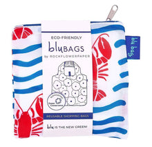 Load image into Gallery viewer, Lobster Waves Reusable Shopper
Tote Bag
