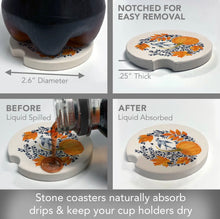 Load image into Gallery viewer, Holiday Stone Car Coaster Collection
