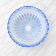 Load image into Gallery viewer, Blue Glass Pedestal Bowl
